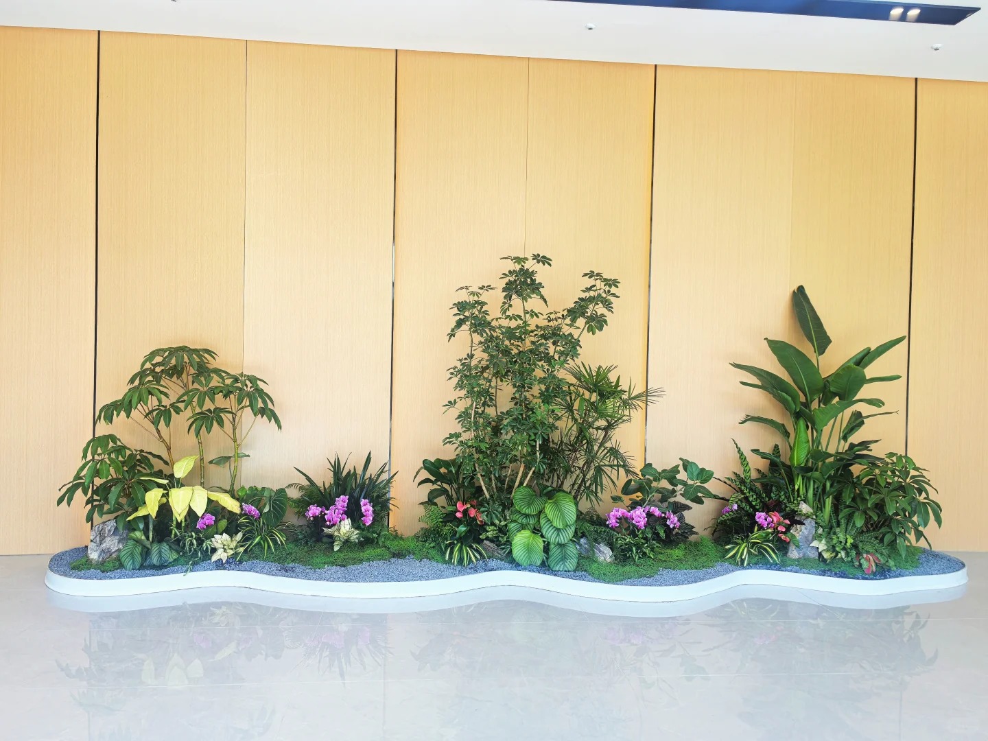 专业花木出租！宁波前湾这片绿植超惊艳，速来围观